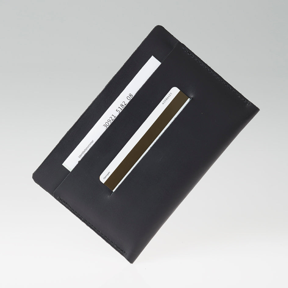 BLACK PASSBOOK - MATBLAC leather wallet